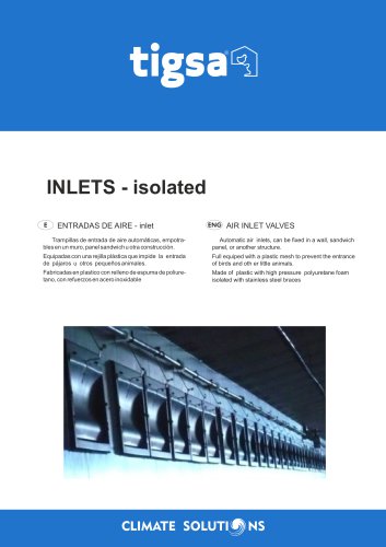 INLETS ISOLATED