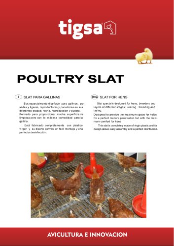 POULTRY SLAT