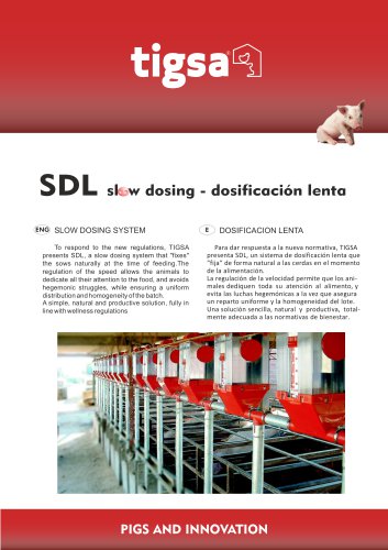 SDL- SLOW DOSING FEEDER