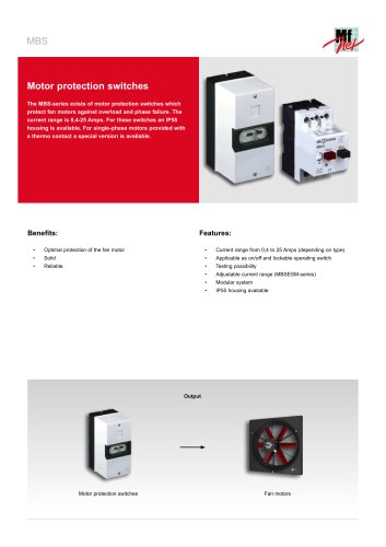Motor protection switch