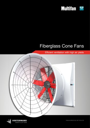 Multifan Fiberglass Cone Fans