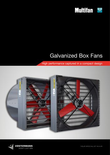 Multifan Galvanized Box Fans