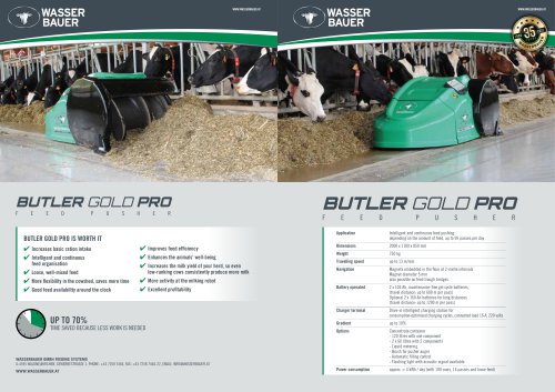 Butler Gold Pro feed pusher