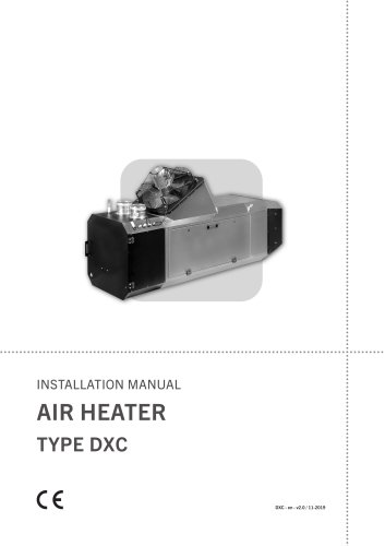 AIR HEATER TYPE DXC