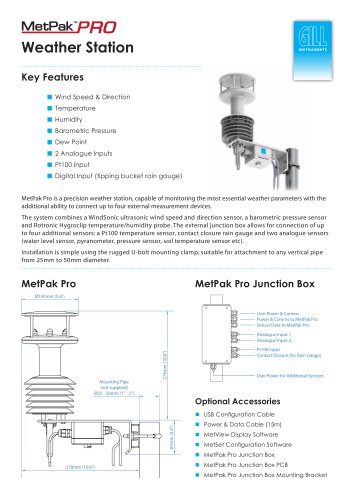 MetPak™ Pro Weather Station