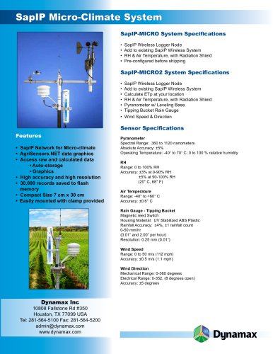 SapIP Micro-Climate System