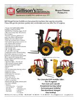 Rough Terrain Forklifts