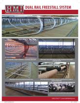Dual Rail Freestall System