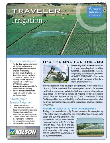 Traveler Irrigation