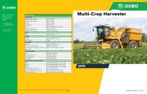 Oxbo 2475 Sweet Corn Harvester