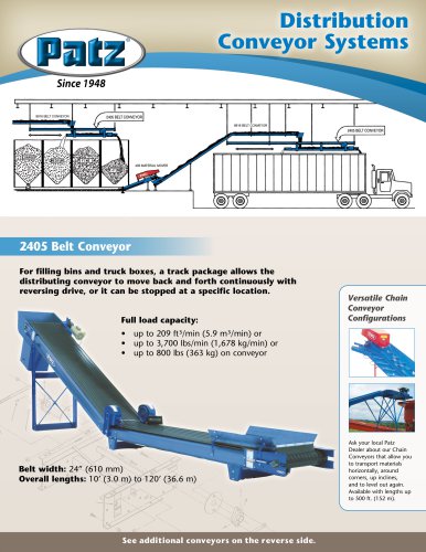 PATZ DISTRIBUTION CONVEYOR SYSTEMS