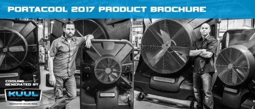 PORTACOOL 2017 PRODUCT BROCHURE