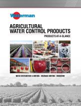 AGRICULTURAL WATER CONTROL PRODUCTS