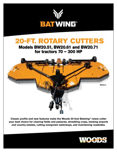 20-FT. ROTARY CUTTERS