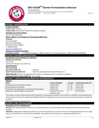 BIO-CHLORTMRumen Fermentation Enhancer