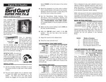 Bird Gard SUPER PRO PA4