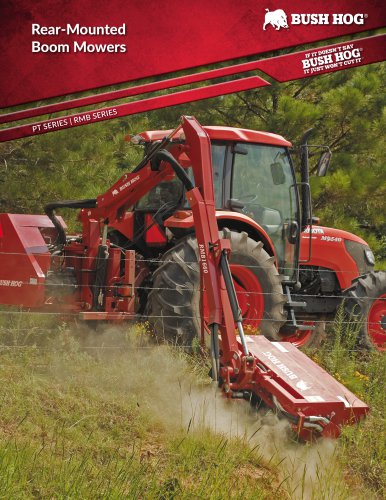 Rear-Mounted Boom Mowers