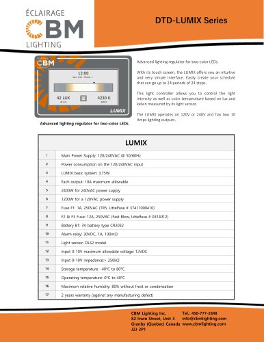 DTD-LUMIX Series