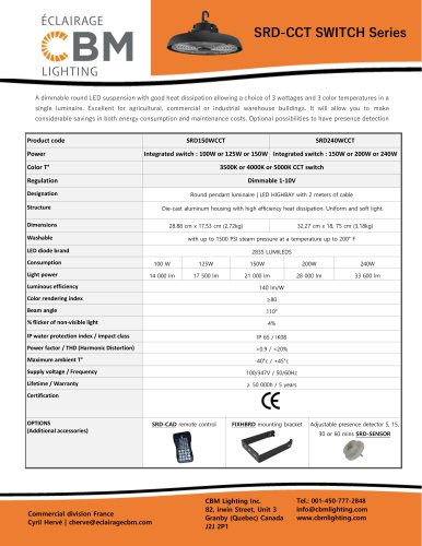 SRD-CCT series