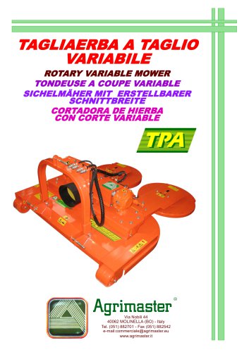 ROTARY VARIABLE MOWER