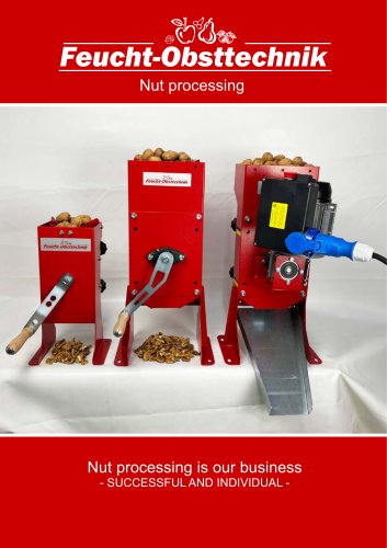 Nut processing for small quantities