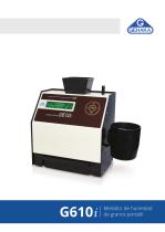 Portable grain moisture tester G610i