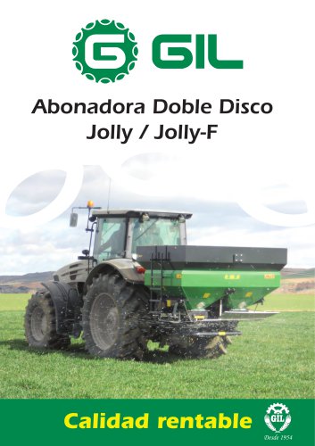 Abonadora Doble Disco Jolly / Jolly-F