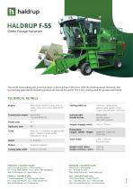 HALDRUP F-55 Data