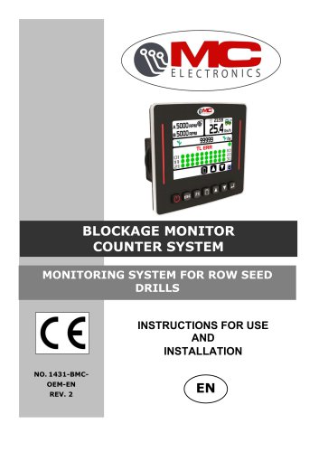 BLOCKAGE MONITOR COUNTER SYSTEM