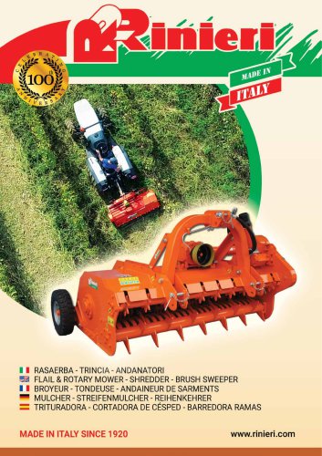 FLAIL & ROTARY MOWER - SHREDDER - BRUSH SWEEPER