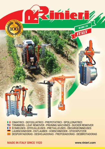 TRIMMERS -LEAF REMOVER - PRUNING MACHINES -SUCKER REMOVER