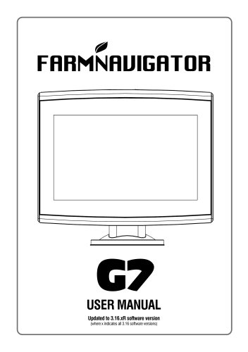 G7 USER MANUAL