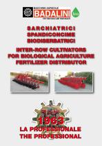 Sarchiatrici e Biodiserbatrici - Inter-row cultivator