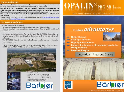 OPALIN®PRO-SR-I 200µ/800g