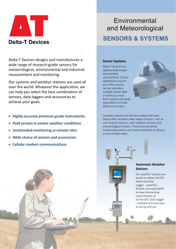 Environmental and Meteorological SENSORS & SYSTEMS