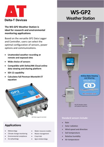 WS‐GP2 Weather Station