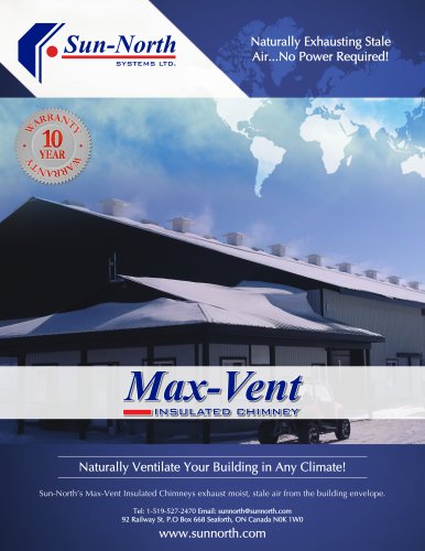 Max Vent Chimney Brochure