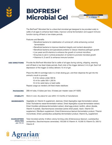 BIOFRESH® Microbial Gel