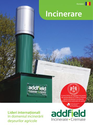 Addfield Agricultural Incineration Brochure - Romanian