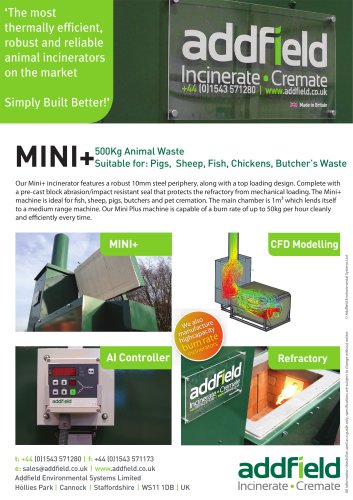 Mini Plus - Animal Incinerator