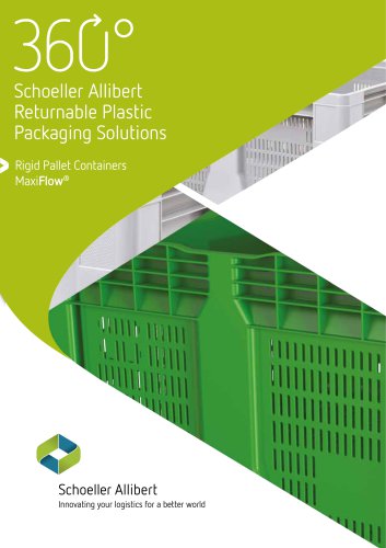 Rigid Pallet Containers MaxiFlow®