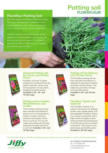 2020 Potting soil FLORAFLEUR