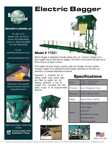 Electric Bagger