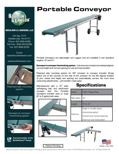 Portable Conveyor