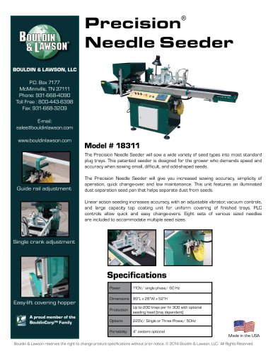 Precision Needle Seeder