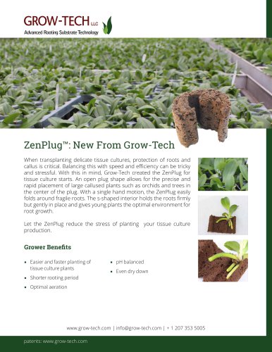 ZenPlug™: New From Grow-Tech