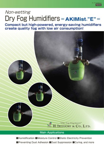 Dry Fog Humidifiers AKIMist®"E"