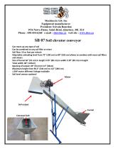 SB 07 Soil elevator conveyor