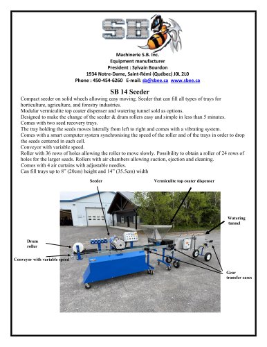 Tray Seeder