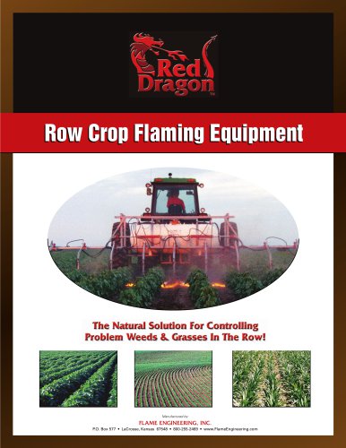 Row Crop flamer literature